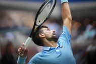 Djokovic at the 2025 US Open (Image Source: Getty)